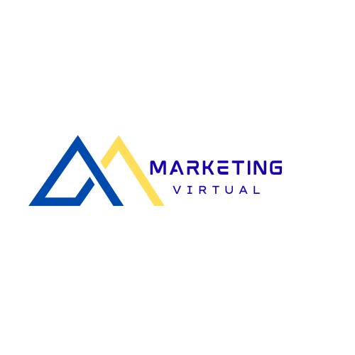 blue black minimal initial letter company technology logo